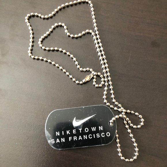 Nike Town San Francisco dog tag chain - Picture 3 of 3